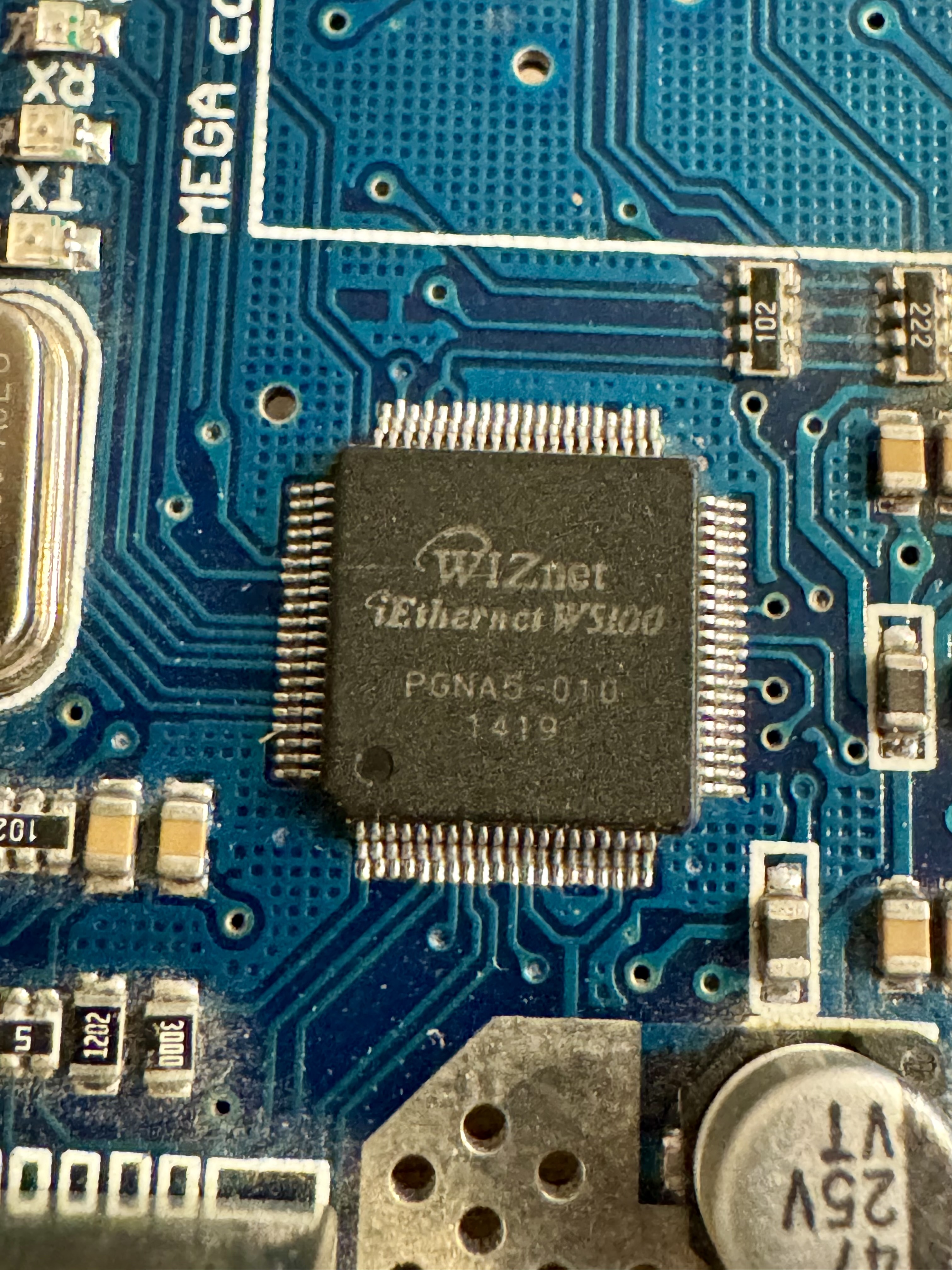 W5100 Network Chip