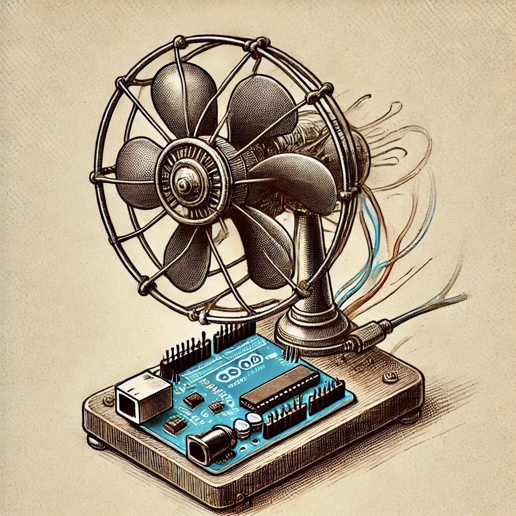 Microcontroller-controlled Vent