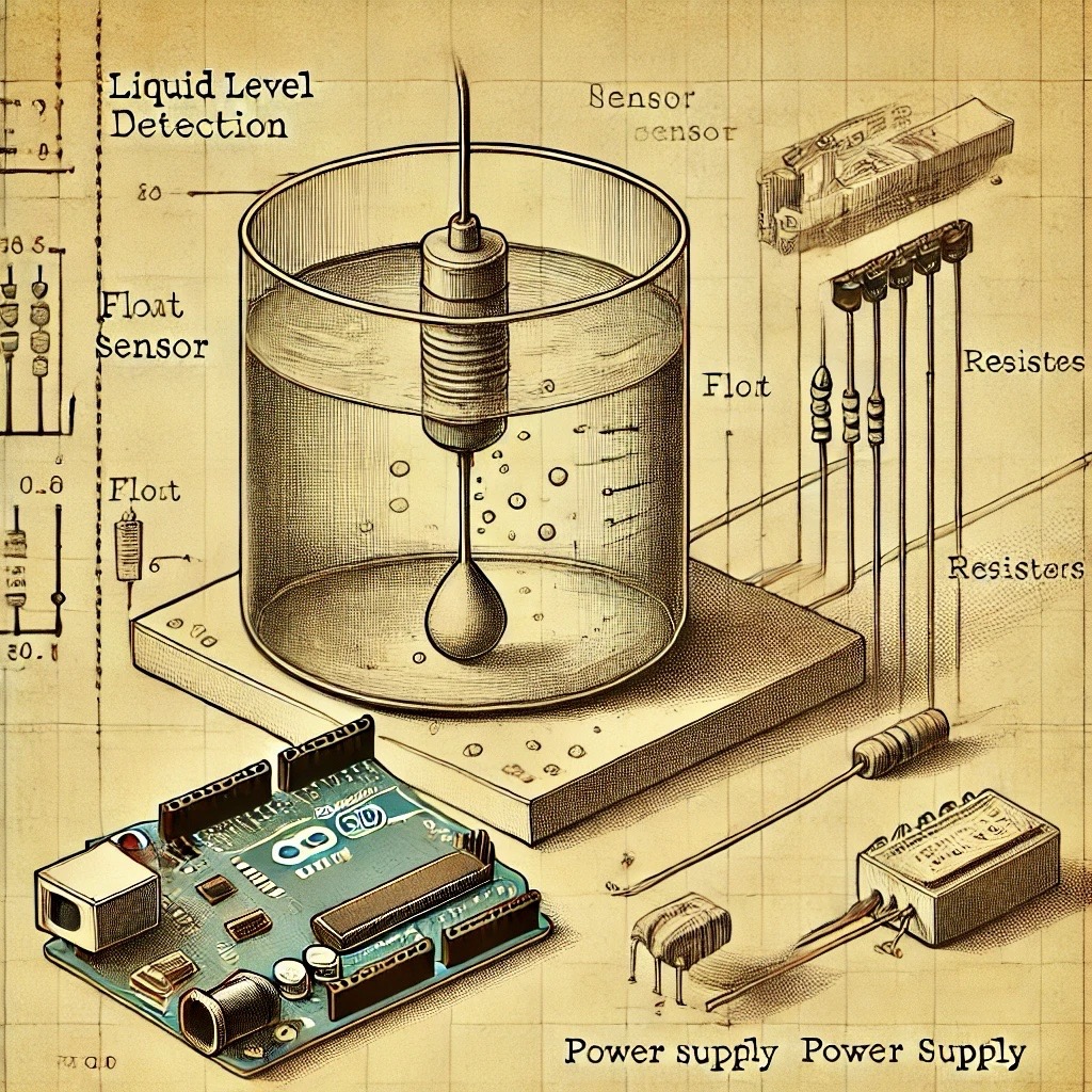 Liquid Level Detection with Float Sensor