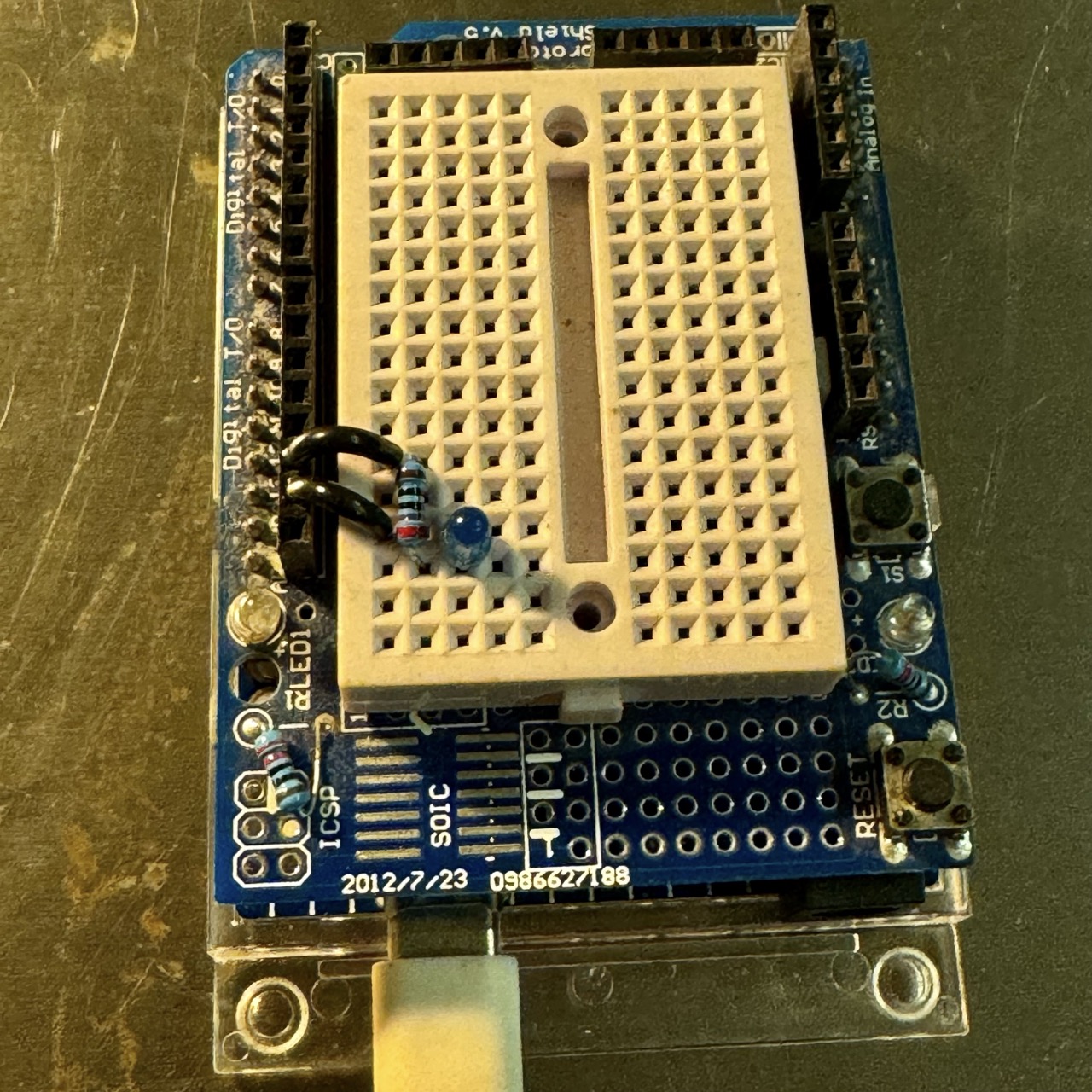 Arduino Minima R4 Blink LED Setup